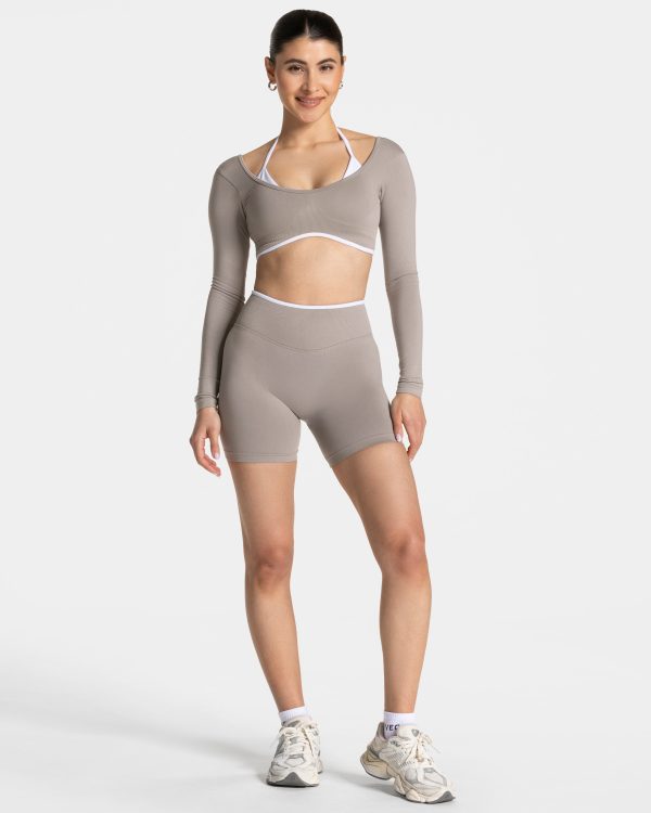 Ignite Sculpt Scrunch Short  für Frauen in Stone – Bild 3