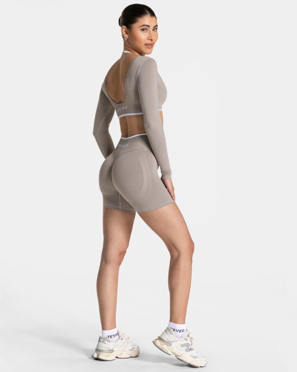 Ignite Sculpt Scrunch Short  für Frauen in Stone – Bild 5