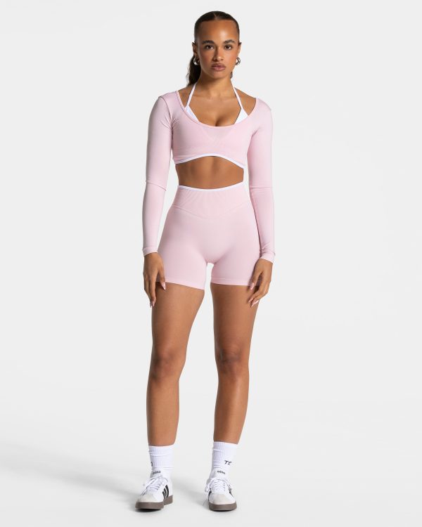 Ignite Longsleeve  Rosa – bequem und stylisch – Bild 3
