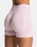 Damen Ignite Sculpt Scrunch Short  Rosa mit Komfo
