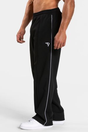 Ignite Straight Leg Jogger Schwarz - Weiß – beque