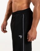Ignite Straight Leg Jogger Schwarz - Weiß – beque