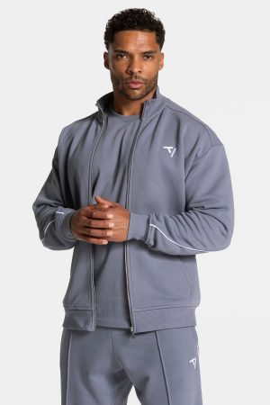 Ignite Zip Sweater Men Eisgrau - Damenhose in Weiß