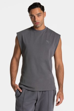Ignite Oversized Tank Men in Graphit für Damen