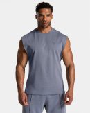 Modische Ignite Oversized Tank Men in Farbe Eisgr