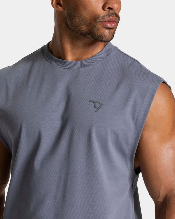 Modische Ignite Oversized Tank Men in Farbe Eisgr – Bild 4