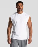 Damen Ignite Oversized Tank Men Weiß mit Komfort