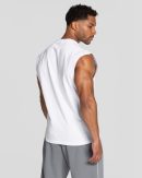 Damen Ignite Oversized Tank Men Weiß mit Komfort