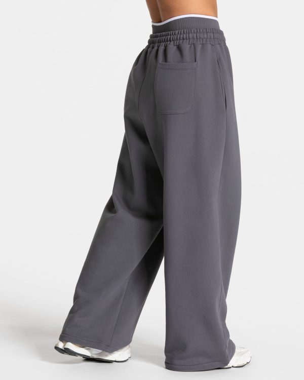 Damen Ignite Wide Leg Jogger  Graphit mit Komfort – Bild 2