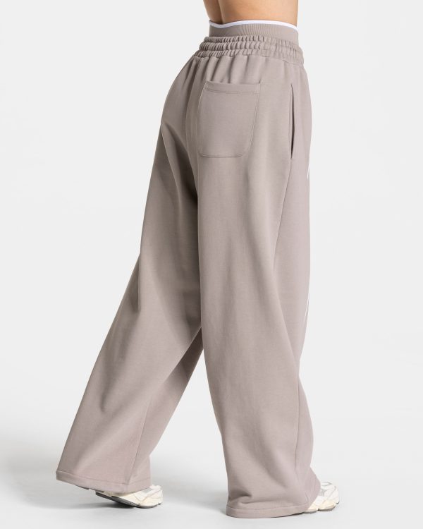 Ignite Wide Leg Jogger  in Stone für Damen – Bild 2