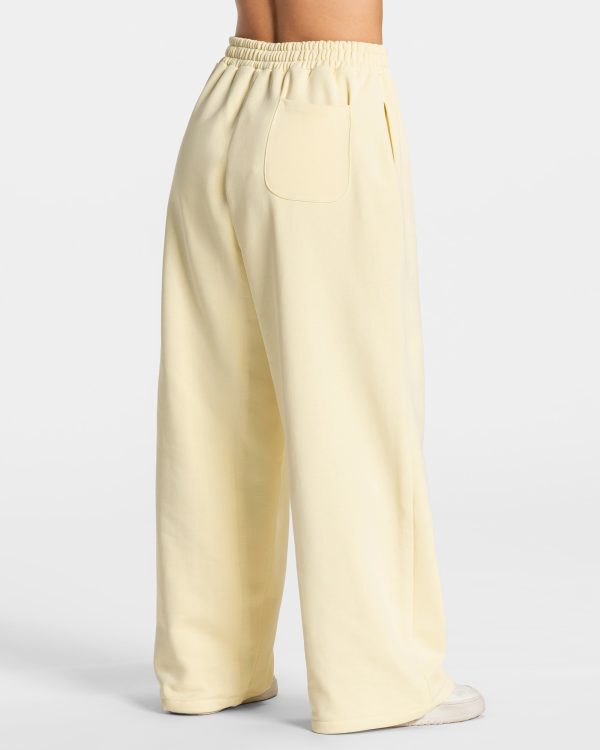 Damen Ignite Wide Leg Jogger Butter Yellow mit Ko – Bild 2