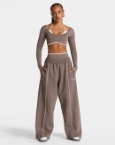 Ignite Wide Leg Jogger  Damenhose in Mokka