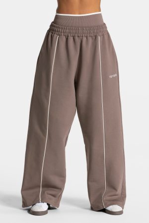 Ignite Wide Leg Jogger  Damenhose in Mokka