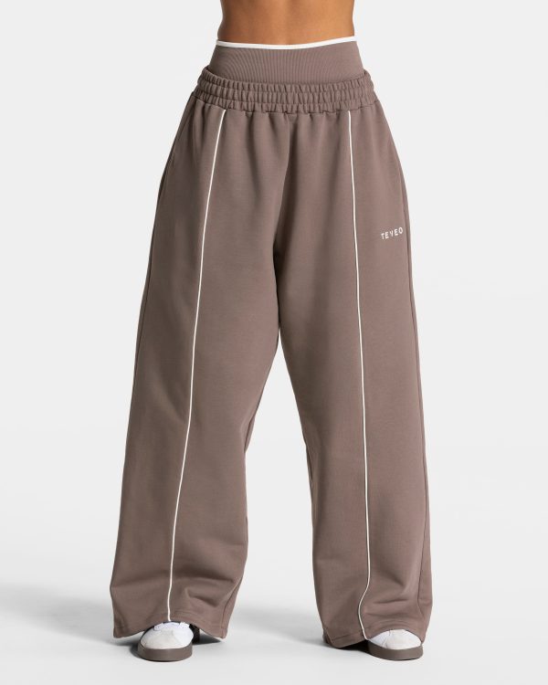 Ignite Wide Leg Jogger  Damenhose in Mokka