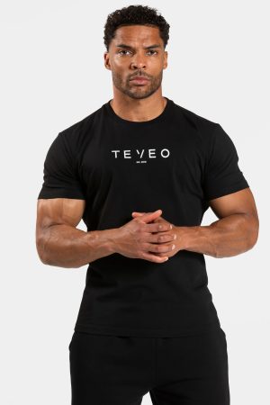 Journey Fitted T-Shirt Damenhose in Schwarz