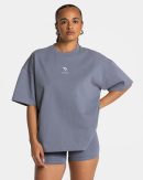 Journey Oversized T-Shirt für Frauen in Eisgrau