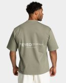 Modische Pace Oversized T-Shirt in Farbe Khaki