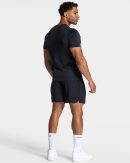 Damen Pace Fitted T-Shirt Midnight mit Komfort