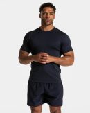Damen Pace Fitted T-Shirt Midnight mit Komfort
