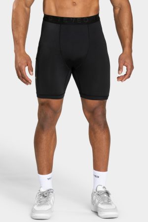 Damen Pace Half Tight Schwarz mit Komfort