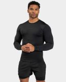 Damen Pace Longsleeve Schwarz mit Komfort