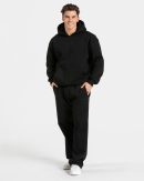 RI’VAIV Straight Leg Jogger Schwarz mit hoher Tai
