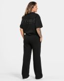 RI’VAIV Straight Leg Jogger Damenhose in Schwarz