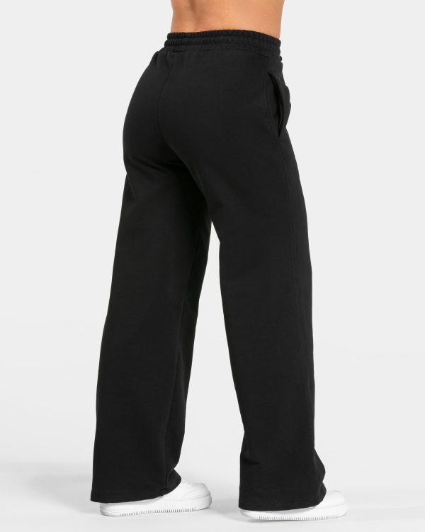 RI’VAIV Straight Leg Jogger Damenhose in Schwarz – Bild 2