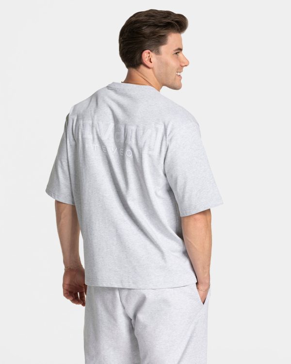 RI’VAIV Oversized T-Shirt Damenhose in Hellgrau