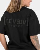 Modische RI’VAIV Oversized T-Shirt in Farbe Schwa