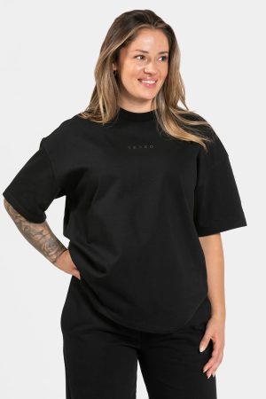Modische RI’VAIV Oversized T-Shirt in Farbe Schwa