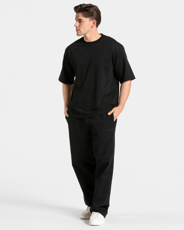 RI’VAIV Oversized T-Shirt in Schwarz für Damen – Bild 3