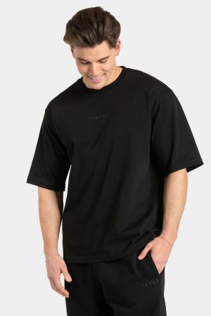 RI’VAIV Oversized T-Shirt in Schwarz für Damen