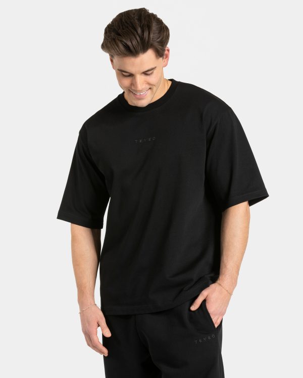RI’VAIV Oversized T-Shirt in Schwarz für Damen