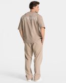 RI’VAIV Oversized T-Shirt Taupe für Sport und All