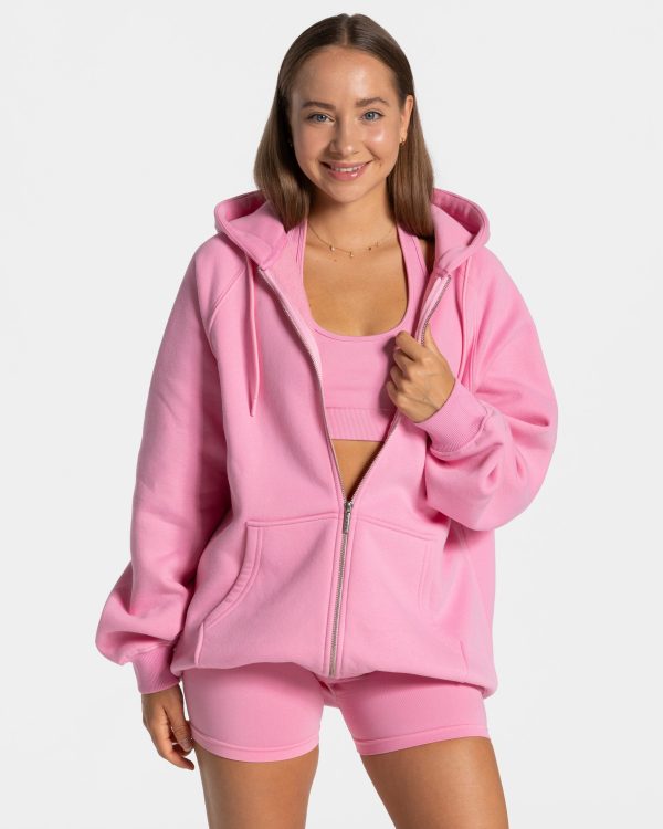 Statement Oversized Jacke für Frauen in Pink