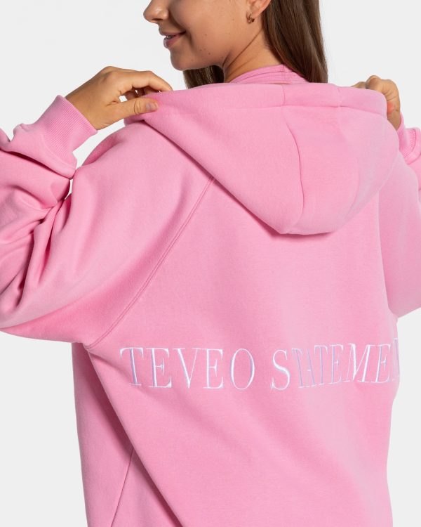 Statement Oversized Jacke für Frauen in Pink – Bild 4