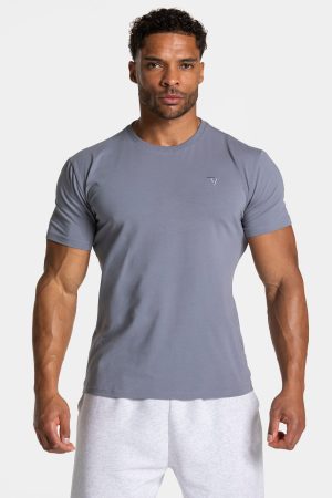 Timeless Pro Fitted T-Shirt in Eisgrau für Damen
