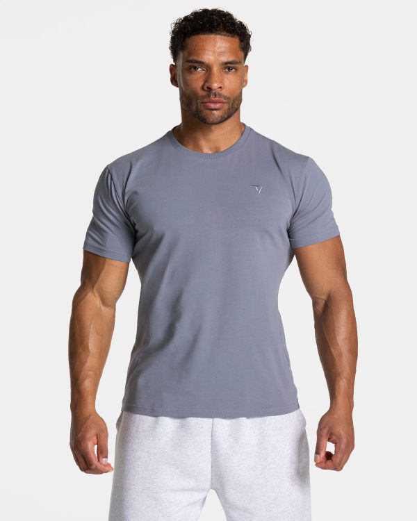 Timeless Pro Fitted T-Shirt in Eisgrau für Damen