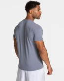 Timeless Pro Fitted T-Shirt in Eisgrau für Damen