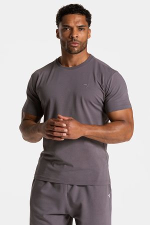 Timeless Pro Fitted T-Shirt Graphit mit hoher Tai