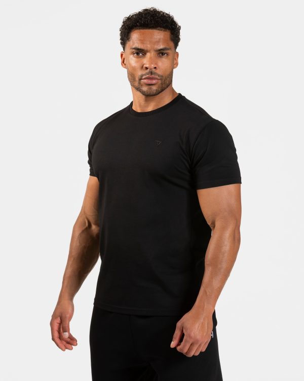 Timeless Pro Fitted T-Shirt Schwarz für Sport und