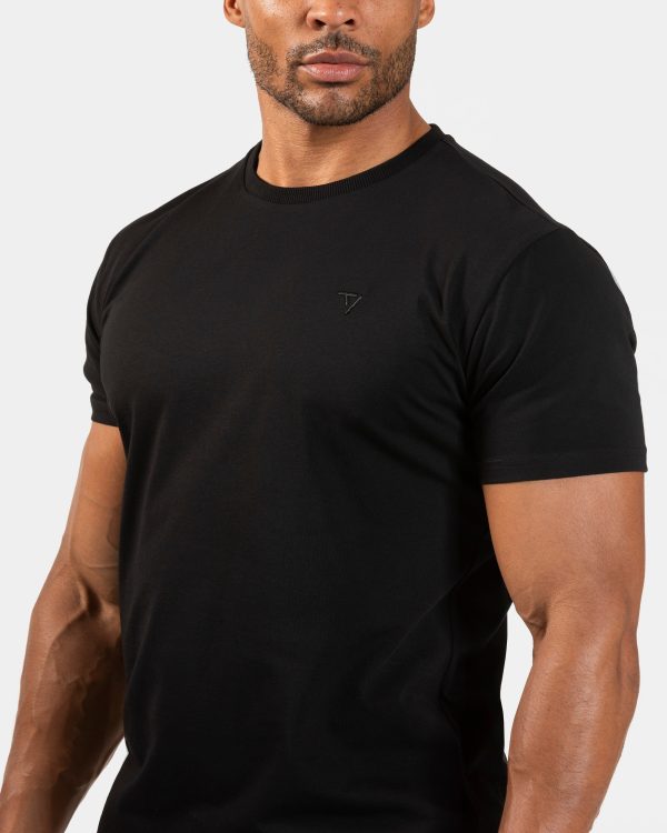 Timeless Pro Fitted T-Shirt Schwarz für Sport und – Bild 4