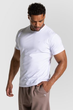 Timeless Pro Fitted T-Shirt in Weiß für Damen