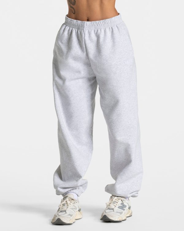 Damen Timeless Pro Jogger Hellgrau Meliert mit Ko
