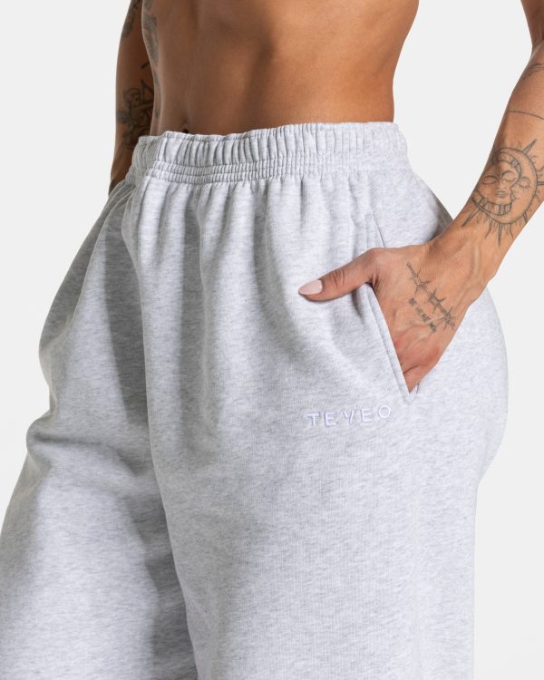 Damen Timeless Pro Jogger Hellgrau Meliert mit Ko – Bild 4