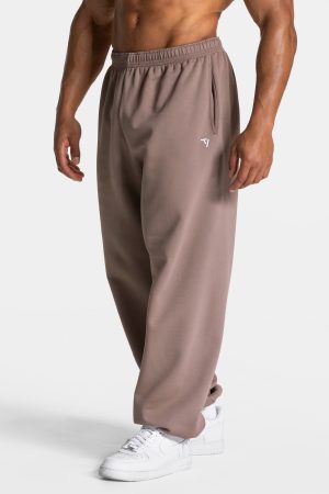 Timeless Pro Jogger Mokka mit hoher Taille