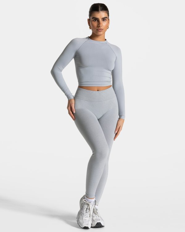 Timeless Pro Longsleeve für Frauen in Hellgrau – Bild 3