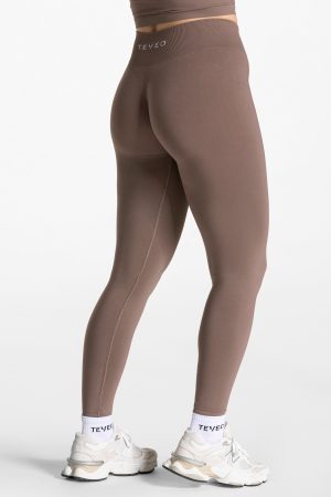 Timeless Pro Leggings Damenhose in Mokka