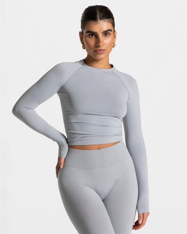 Timeless Pro Longsleeve für Frauen in Hellgrau